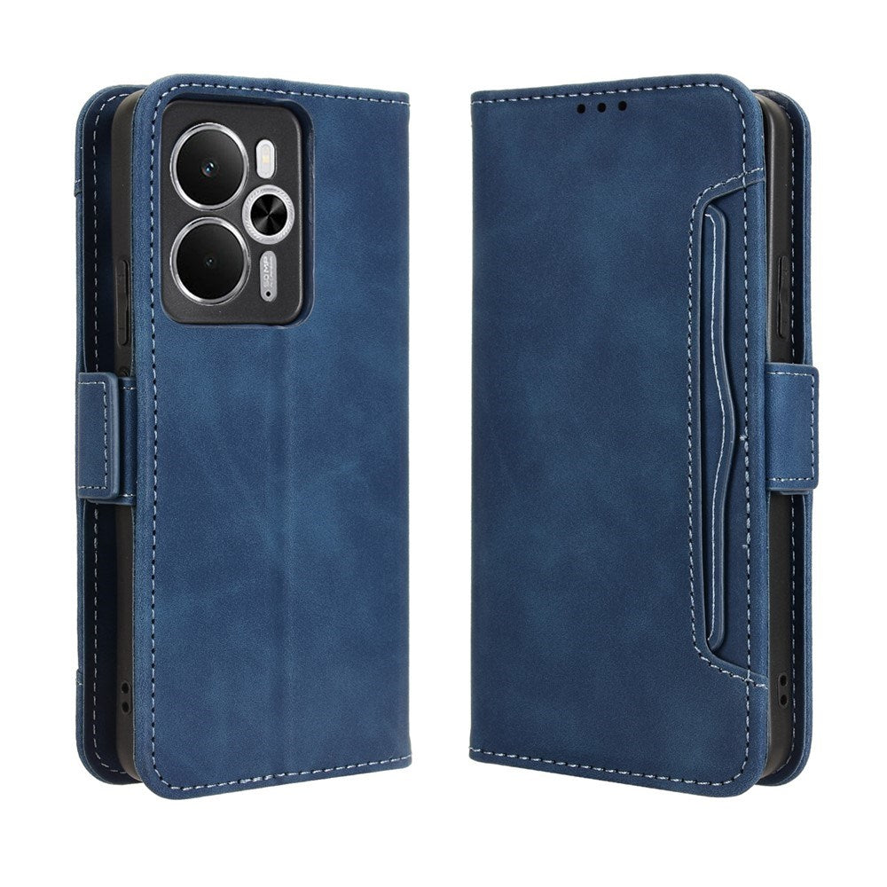 Realme 14 (5G) / 14T (5G) EIDERWOOD Faux Leather Flip Case with Card Holder – Blue