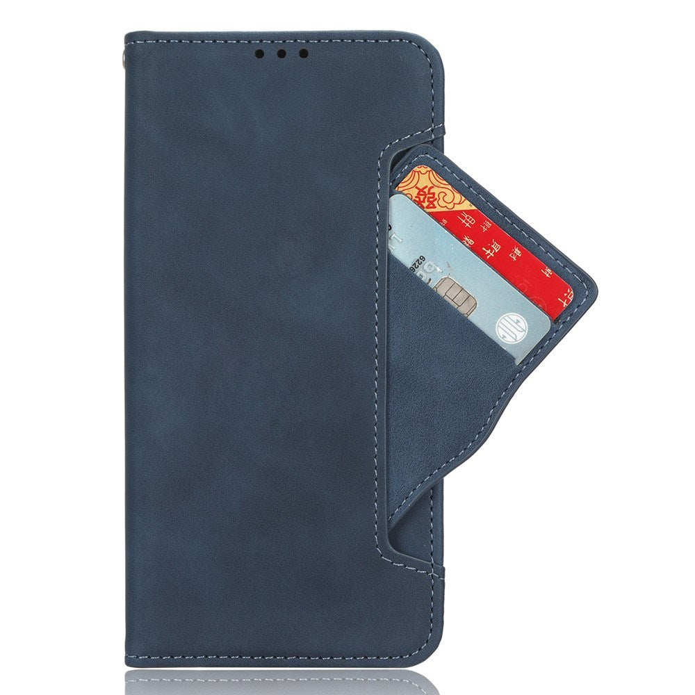 Realme 14 (5G) / 14T (5G) EIDERWOOD Faux Leather Flip Case with Card Holder – Blue