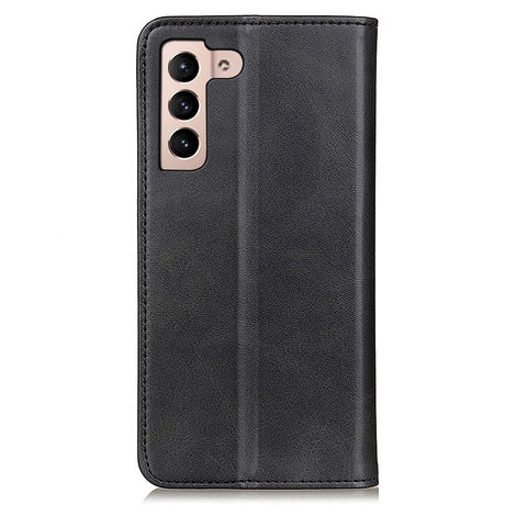 Samsung Galaxy S23 Magnetic Leather Flip Case w. Wallet - Black