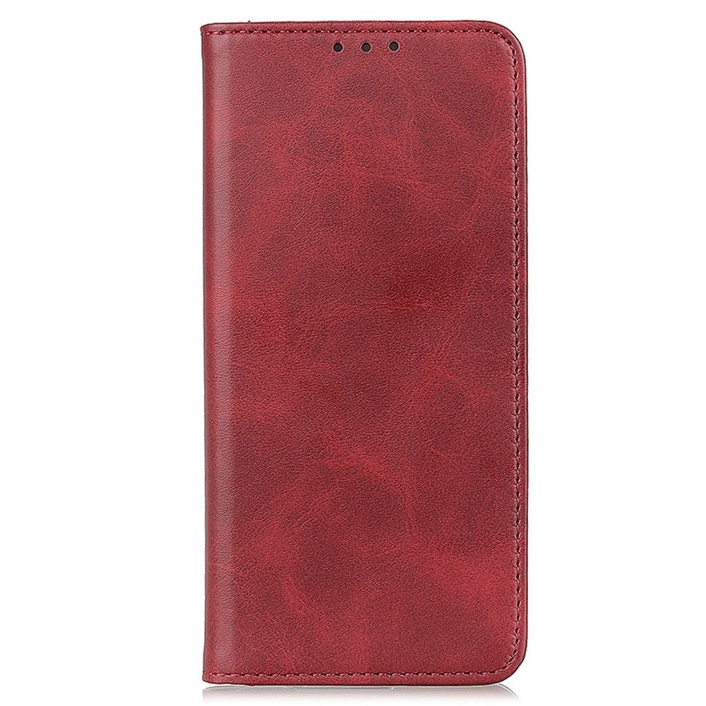 Samsung Galaxy S23 Magnetic Leather Flip Case w. Wallet - Red