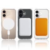 EIDERWOOD iPhone 17 Hybrid Plastic Case - MagSafe Compatible - Transparent