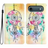 EIDERWOOD iPhone Air Faux Leather Case with Wallet & Strap - Dreamcatcher
