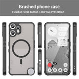 Nothing CMF Phone 2 Pro EIDERWOOD Hybrid Plastic Case - MagSafe Compatible - Black