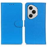 EIDERWOOD Honor 400 Pro Faux Leather Flip Case with Cardholder & Stand Function - Blue