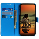 EIDERWOOD Honor 400 Pro Faux Leather Flip Case with Cardholder & Stand Function - Blue