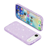 EIDERWOOD iPhone Air Hybrid Plastic Case - Purple Glitter