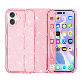 EIDERWOOD iPhone 17 Hybrid Plastic Case - Pink Glitter