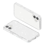 EIDERWOOD iPhone 17 Hybrid Plastic Case - White Glitter