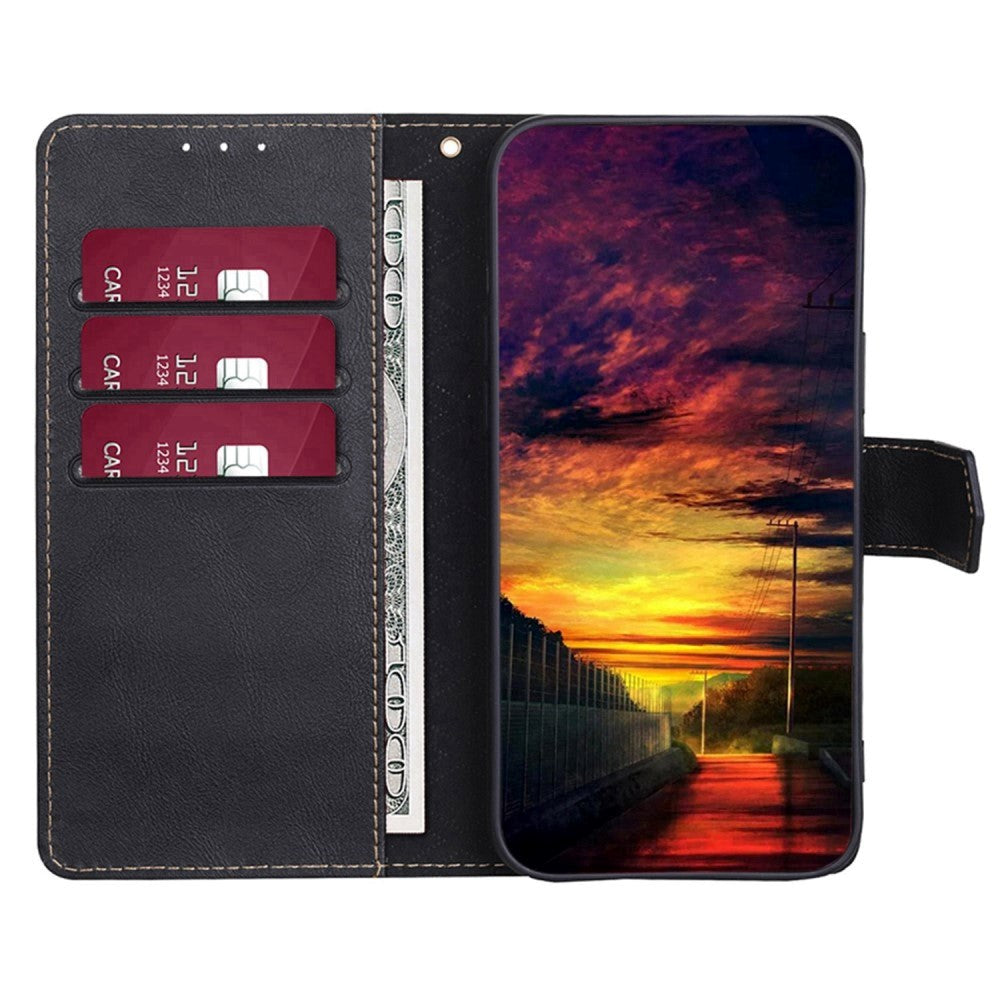 Xiaomi 12T / 12T Pro Leather Flipcase with Wallet - Black