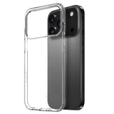 NORTHJO iPhone 17 Pro Max 3-in-1 Protection Set with Flexible Plastic Case / Tempered Screen Protector Glass / Camera Lens Protector Glass - Transparent