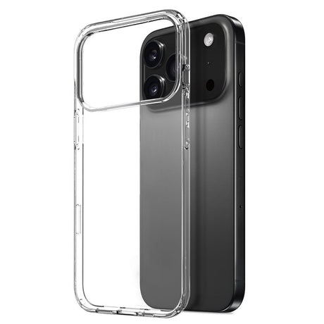 NORTHJO iPhone 17 Pro Max 2-in-1 Protection Set with Flexible Plastic Case & Tempered Screen Protector Glass - Transparent