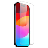 NORTHJO iPhone 17 Pro Max 2-in-1 Protection Set with Flexible Plastic Case & Tempered Screen Protector Glass - Transparent