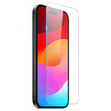 NORTHJO iPhone Air 2-in-1 Protection Set with Shock-Absorbing Flexible Plastic Case & Tempered Screen Protector Glass - Transparent