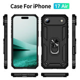EIDERWOOD iPhone Air Hybrid Craftsman Case with Kickstand - Black