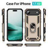 EIDERWOOD iPhone Air Hybrid Craftsman Case with Kickstand - Gold