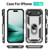 EIDERWOOD iPhone Air Hybrid Craftsman Case with Kickstand - Silver