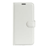EIDERWOOD Samsung Galaxy A17 (5G) Litchi Faux Leather Wallet Case - White