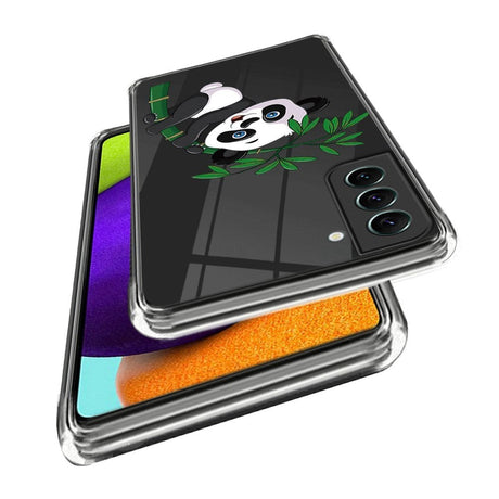 Samsung Galaxy S23+ (Plus) Flexible Plastic Back Case w. Motive - Panda