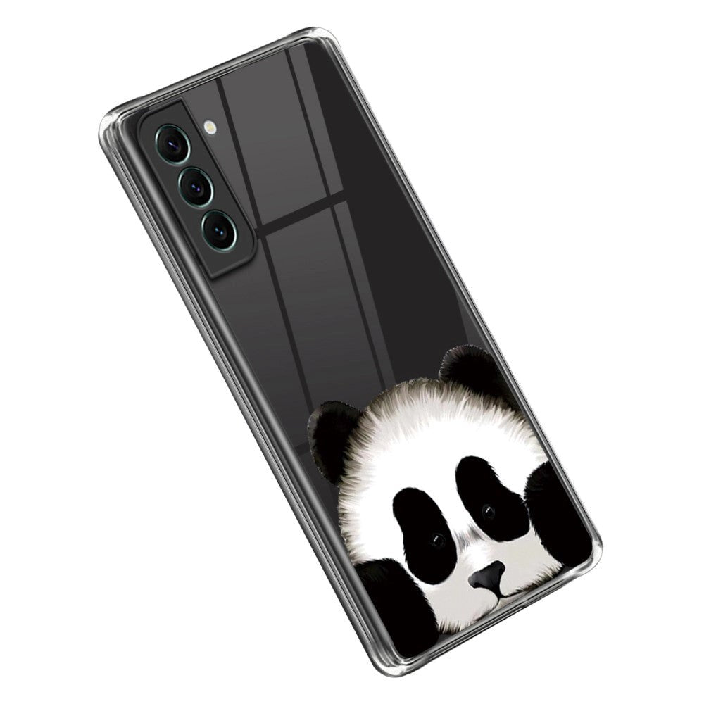 Samsung Galaxy S23 Flexible Plastic Case - Transparent / Panda