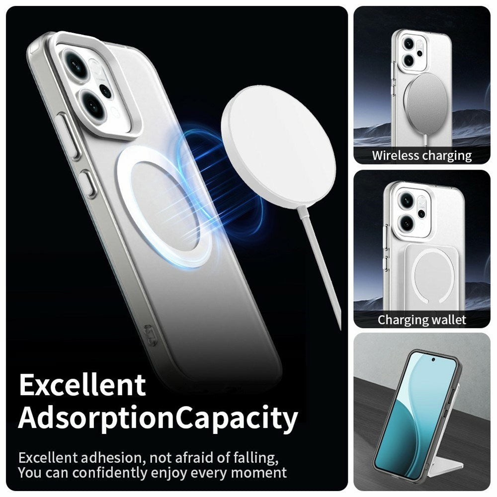 Oppo Reno14 (5G) EIDERWOOD Hybrid Plastic Case - MagSafe Compatible - Transparent