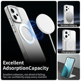 Oppo Reno14 (5G) EIDERWOOD Hybrid Plastic Case - MagSafe Compatible - Transparent