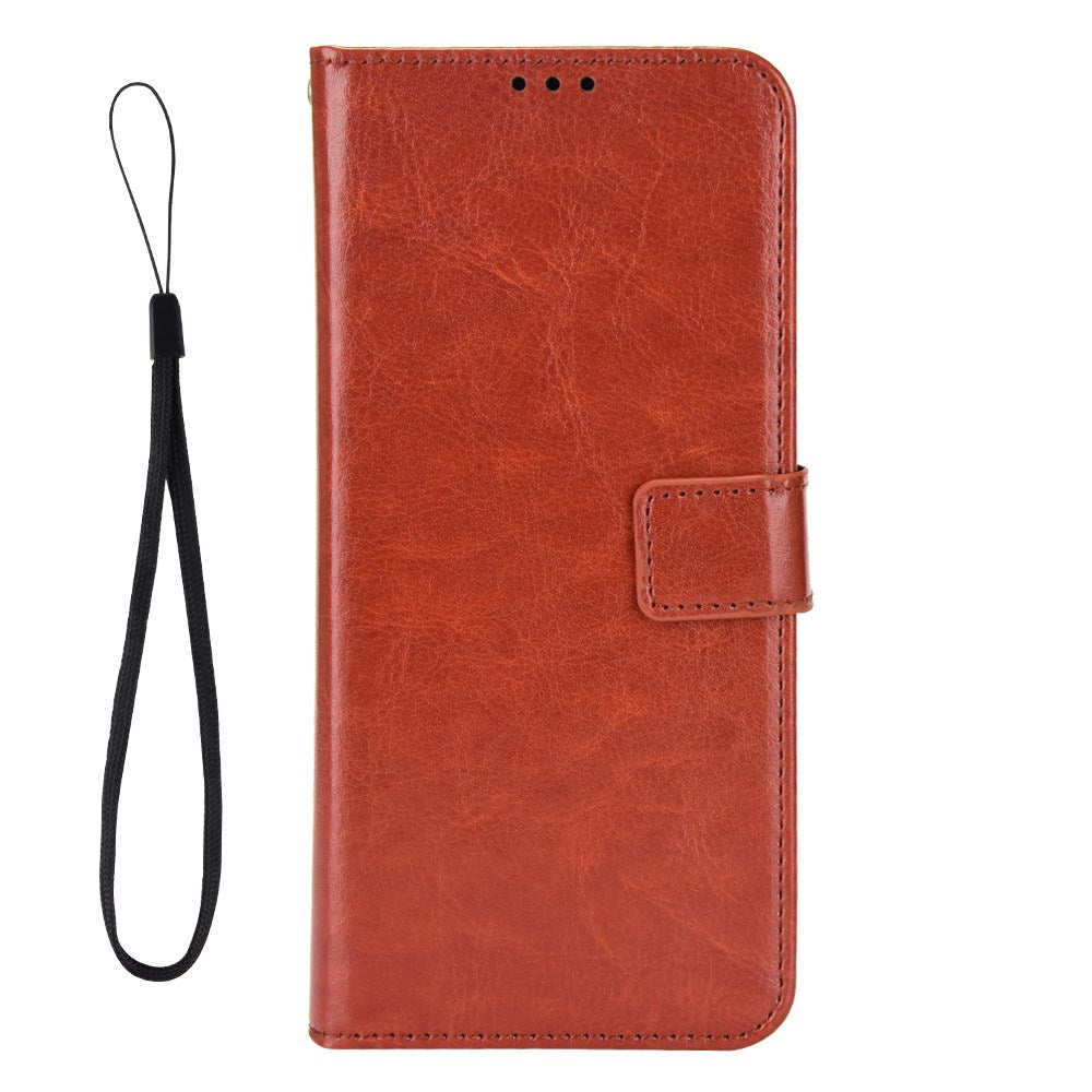 EIDERWOOD OnePlus Nord 5 Faux Leather Flip Case with Strap - Brown