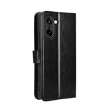 EIDERWOOD OnePlus Nord CE5 Faux Leather Flip Case with Strap - Black