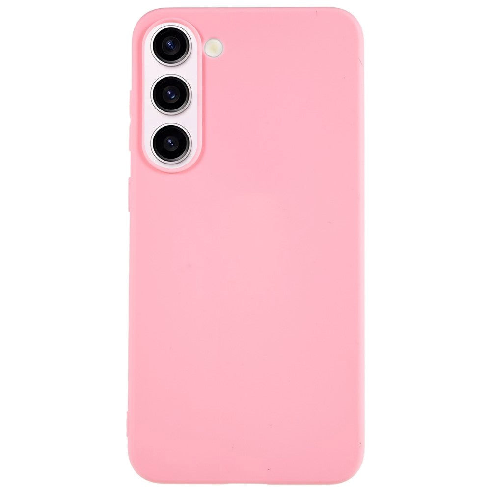 Samsung Galaxy S23 Matte Flexible TPU Plastic Case - Pink