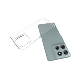 EIDERWOOD Motorola Moto G56 Flexible Plastic Back Case - Transparent