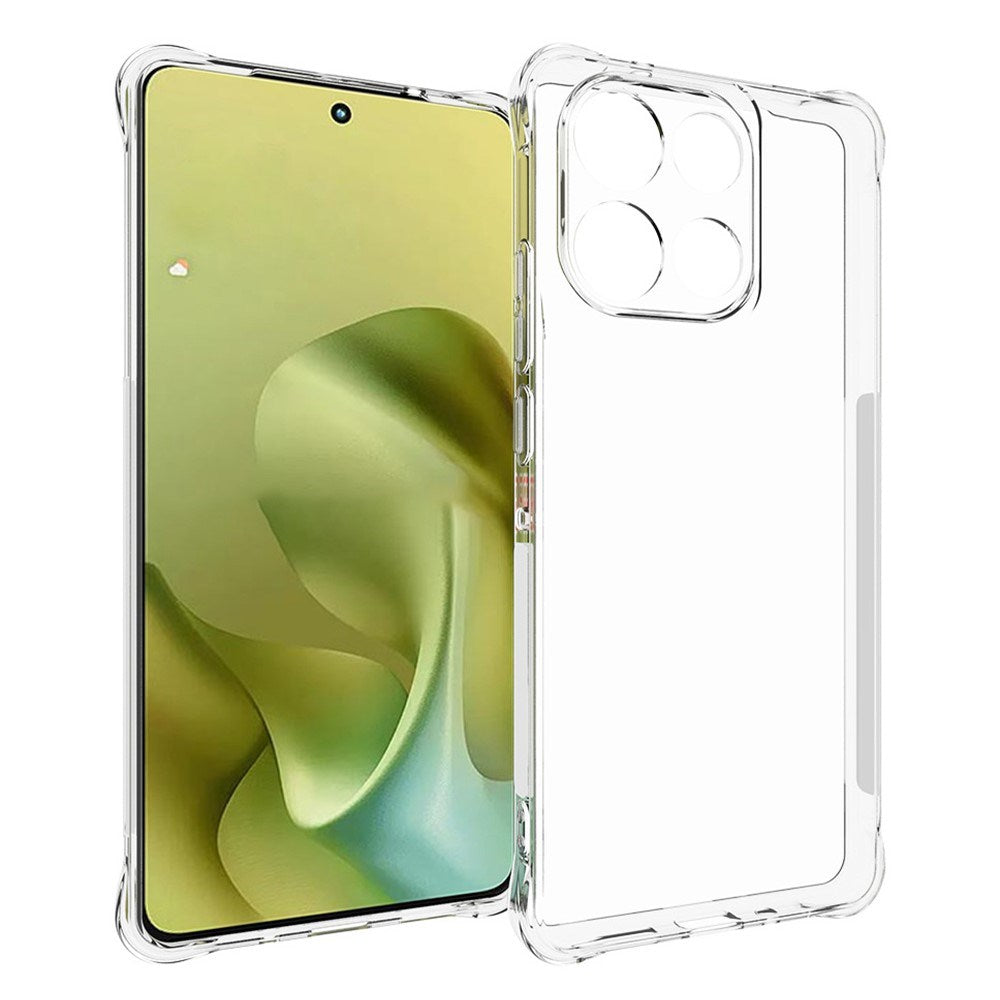 EIDERWOOD Motorola Moto G86 Plastic Case with Shock Absorbing Corners - Transparent