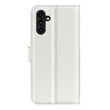 Samsung Galaxy A14 (5G) PU Litchi Leather Wallet Case - White