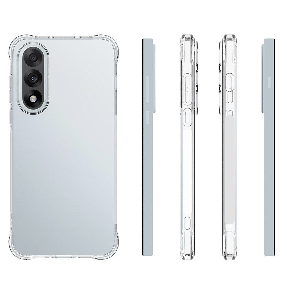 OnePlus Nord 5 Plastic Case with Shock Absorbing Corners - Transparent