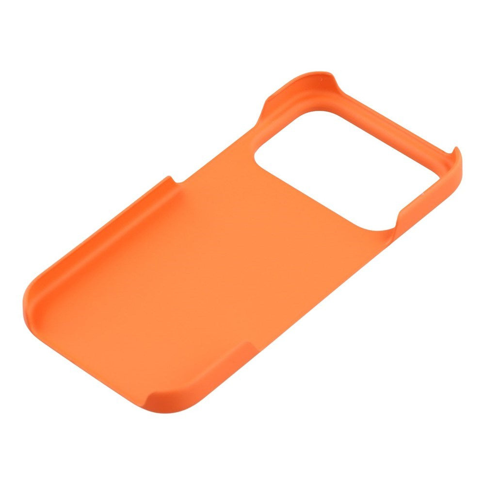 EIDERWOOD iPhone 17 Pro Max Hard Plastic Case - Orange