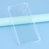 Oppo A5x (5G) / Oppo A5x (4G) EIDERWOOD Plastic Case with Shock Absorbing Corners - Transparent