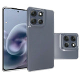 EIDERWOOD Motorola Moto G86 Power Slim Fit Flexible Plastic Case - Transparent