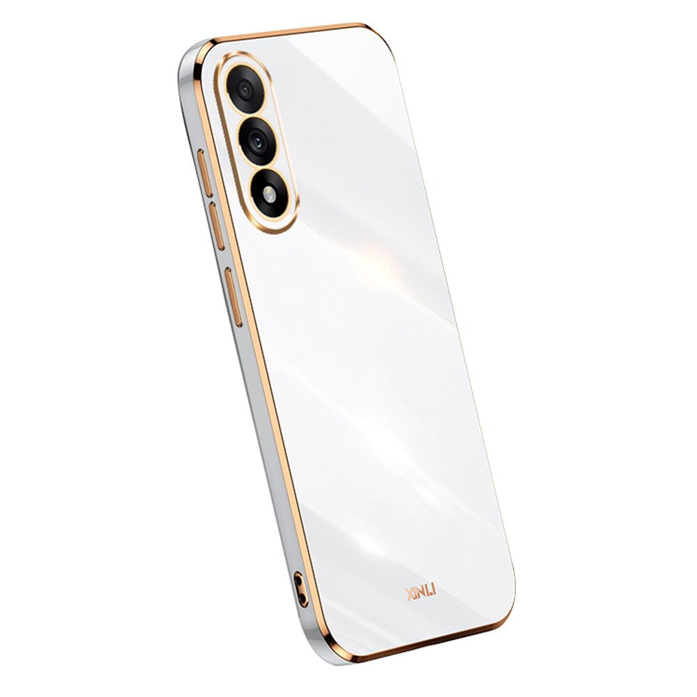 OnePlus Nord 5 Metallic Plastic Case - White