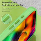 EIDERWOOD iPhone 17 Hybrid Plastic Case - MagSafe Compatible - Matt Transparent / Green