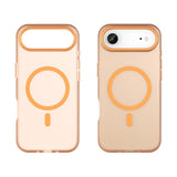 EIDERWOOD iPhone Air Hybrid Plastic Case - MagSafe Compatible - Matt Transparent / Orange