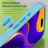 EIDERWOOD iPhone 17 Pro Max Hybrid Plastic Case - MagSafe Compatible - Matt Transparent / Blue