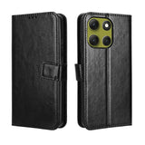 EIDERWOOD Motorola Moto G86 Power Faux Leather Flip Case with Card Holder & Stand Function - Black