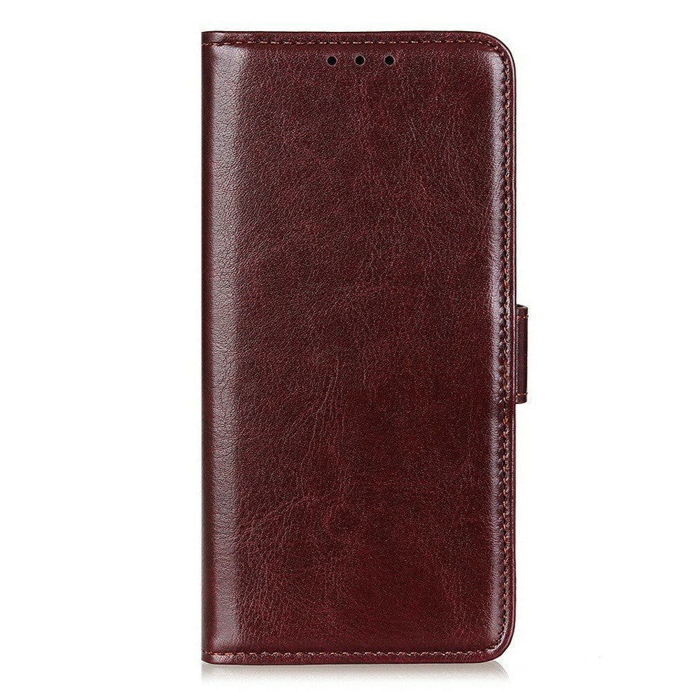 EIDERWOOD Motorola Moto G56 Faux Leather Flip Case with Cardholder & Stand Function - Brown
