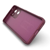 EIDERWOOD OnePlus Nord CE5 Flexible Plastic Case - Dark Red