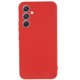 EIDERWOOD Samsung Galaxy S25 FE Lined Flexible Plastic Case - Red