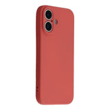 EIDERWOOD iPhone 17 Lined Flexible Plastic Case - Dark Red