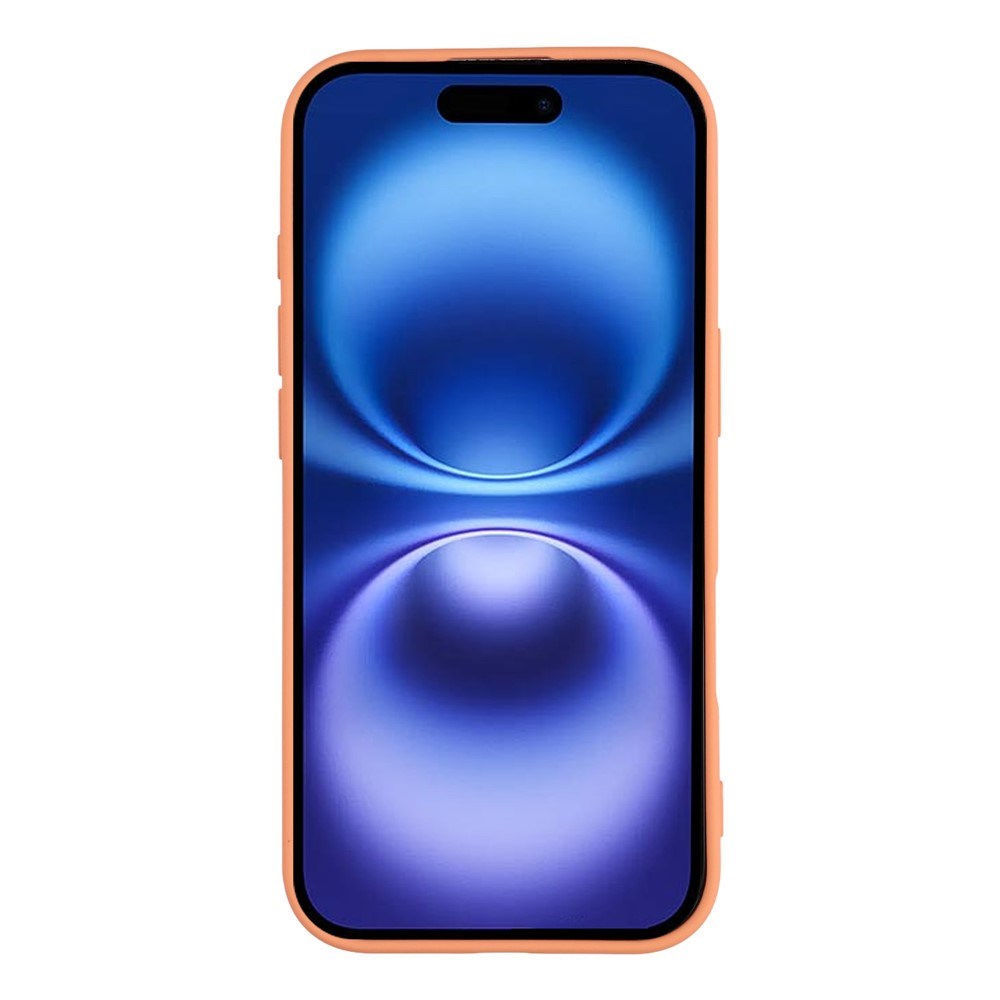 EIDERWOOD iPhone 17 Lined Flexible Plastic Case - Orange