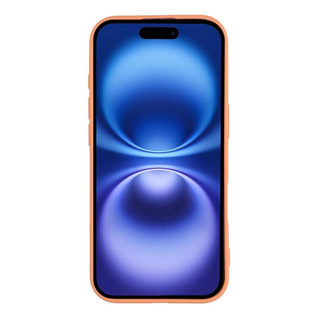 EIDERWOOD iPhone 17 Lined Flexible Plastic Case - Orange