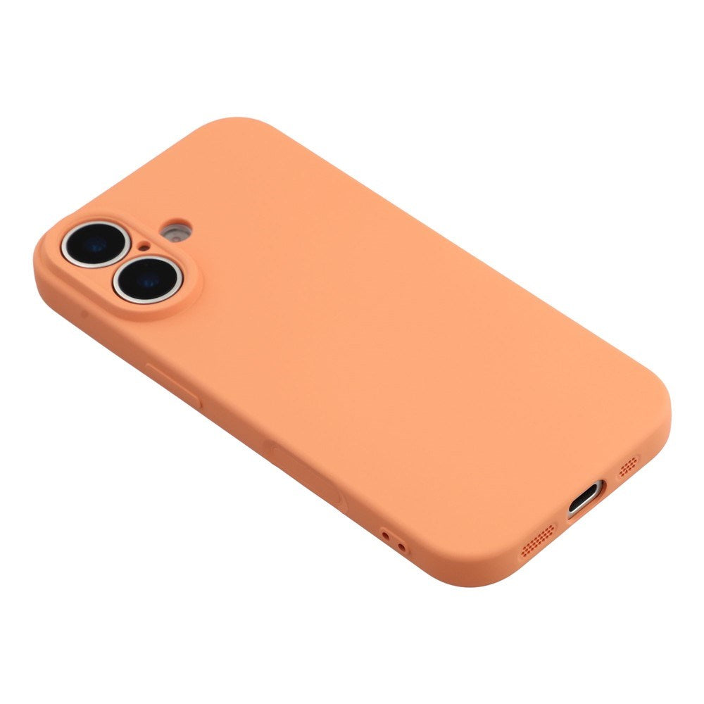EIDERWOOD iPhone 17 Lined Flexible Plastic Case - Orange