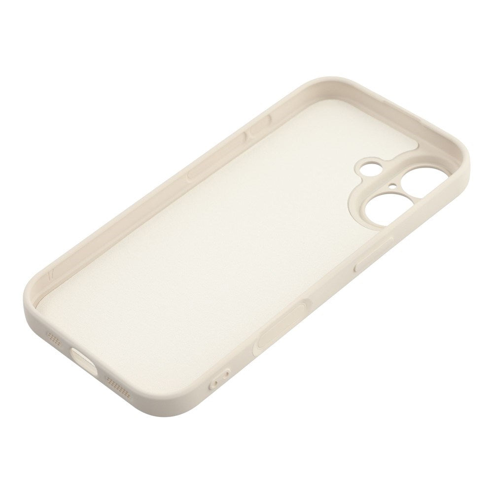 EIDERWOOD iPhone 17 Lined Flexible Plastic Case - Beige