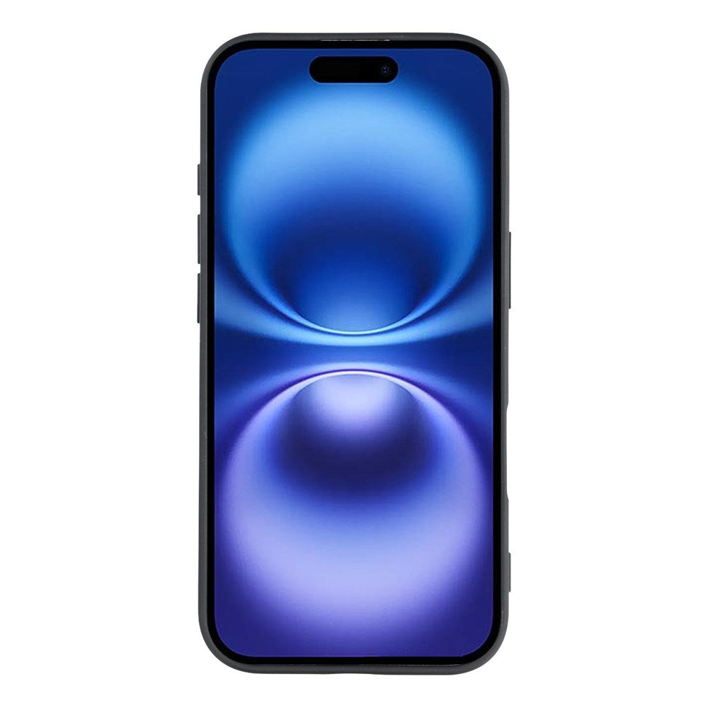 EIDERWOOD iPhone 17 Lined Flexible Plastic Case - Black