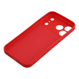 EIDERWOOD iPhone 17 Pro Lined Flexible Plastic Case - Red
